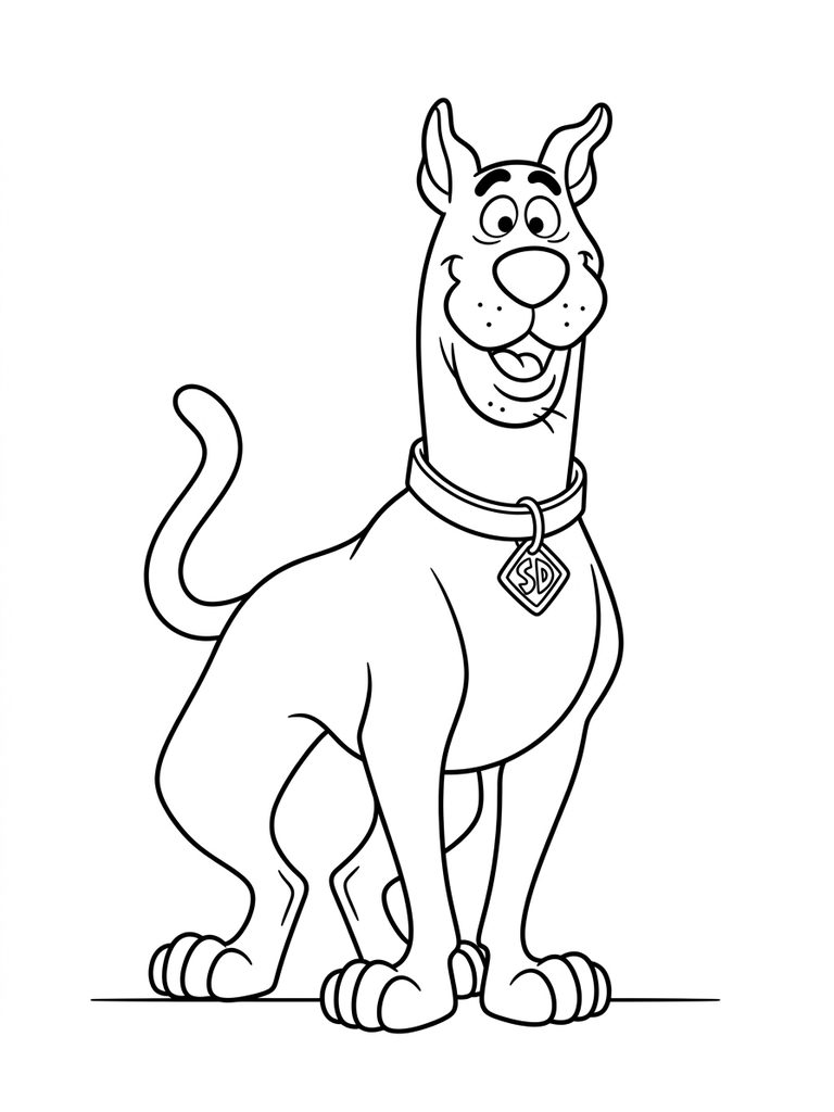 Scooby-Doo Coloring Pages